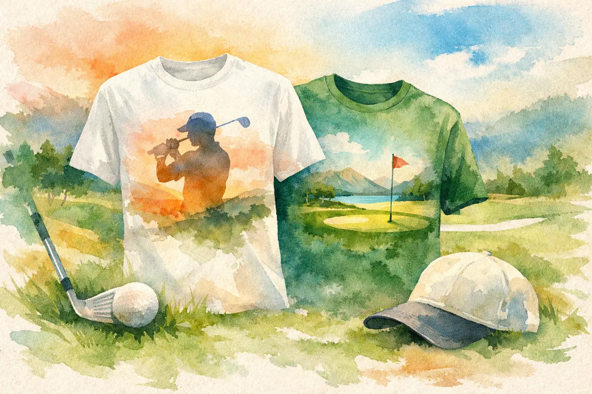 Golf Graphic T Shirts That Change the Fit