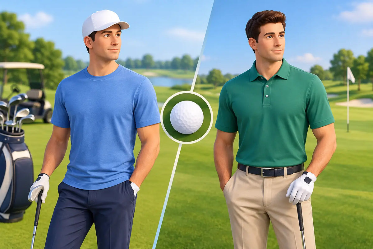 Tee Versus Polo for Your Next Golf Round