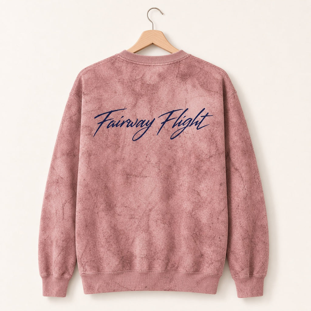 Medium Weight Crew Neck Garment Dyed