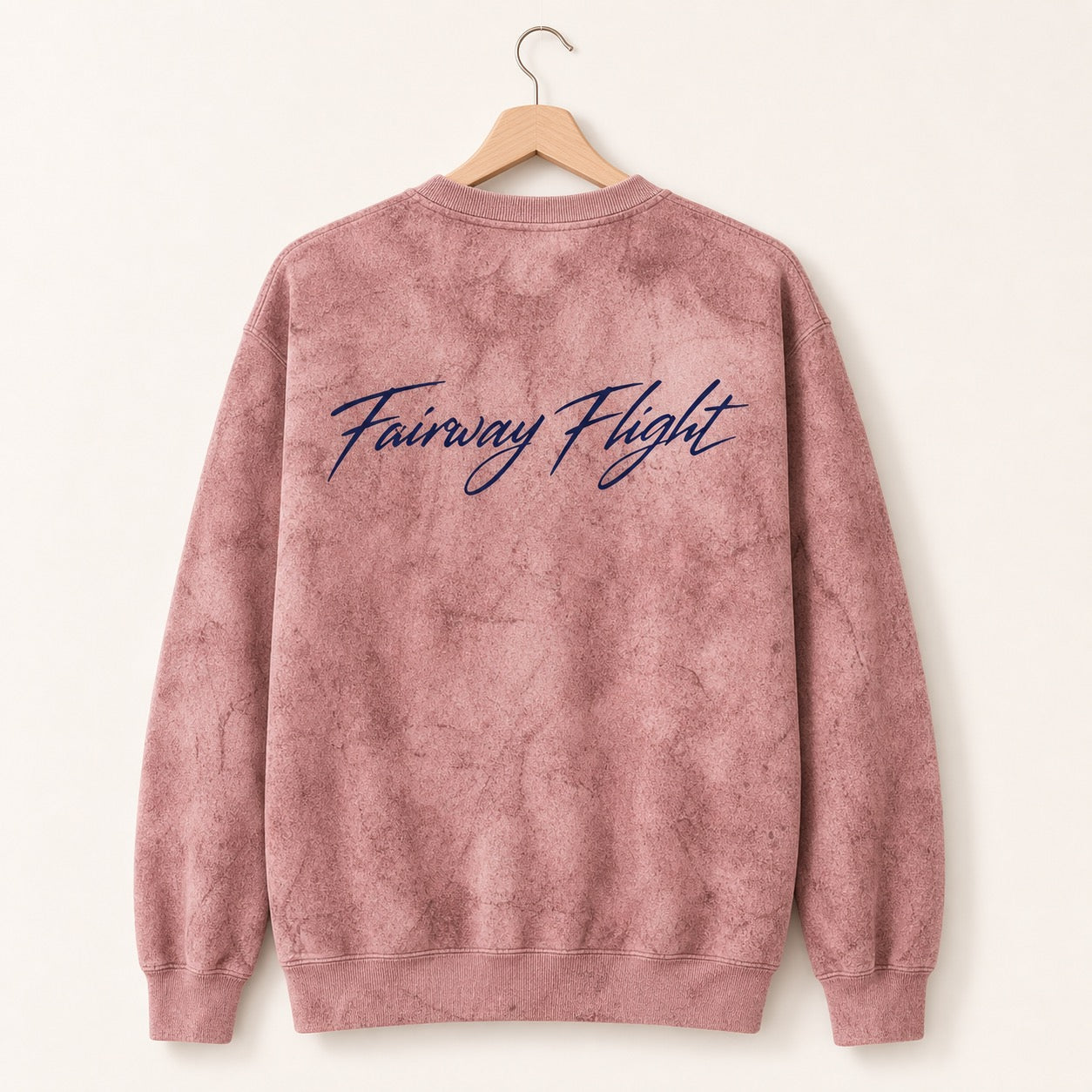 Medium Weight Crew Neck Garment Dyed