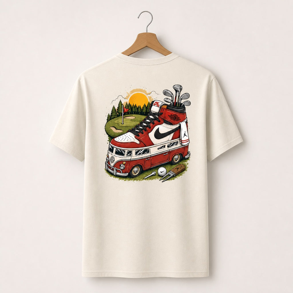 AJ1 Golf Bus T Shirt