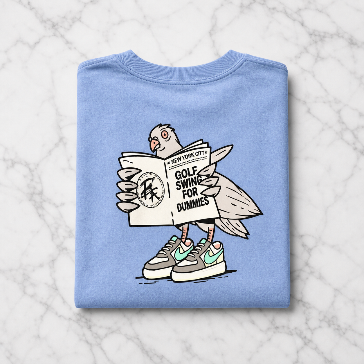 New Yorker Pigeon Heavy Weight T shirt