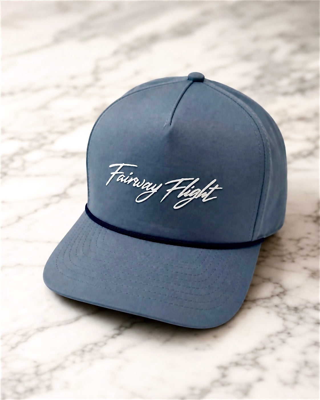 Fairway Flight Rope Hat Slate Blue